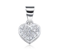 Heart Silver Pendant SPEB-1285